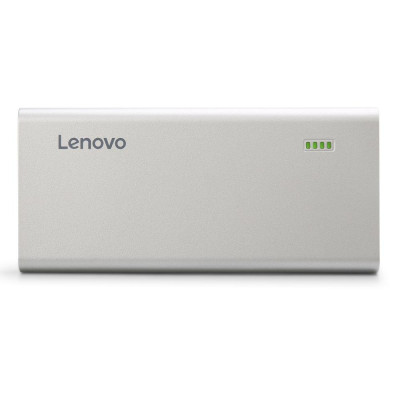 Батерии Power Bank Външна батерия оригинална LENOVO POWER BANK 10400mAh USB 2.1A сребриста